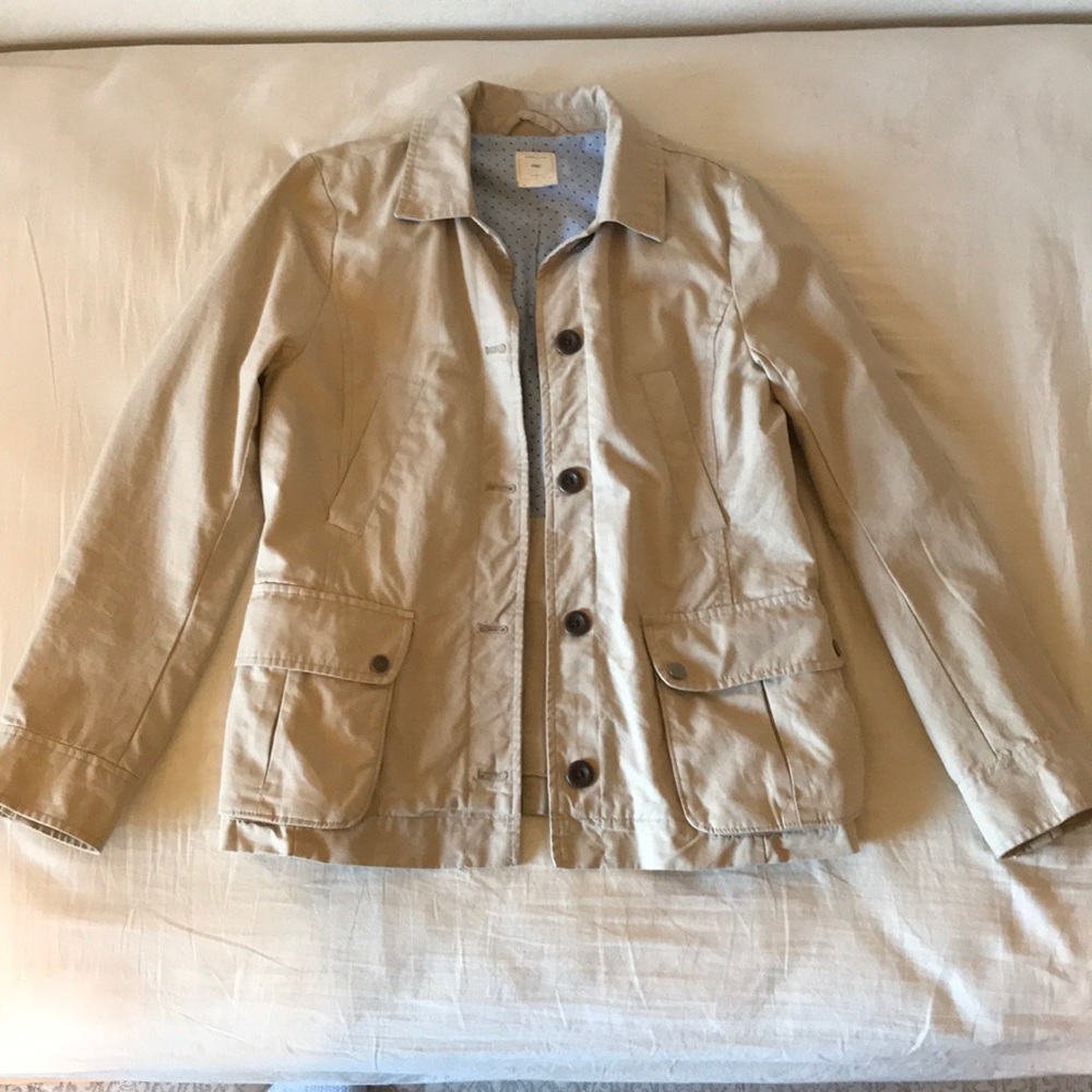 Gap Khaki Tan Utility Jacket (Size M)